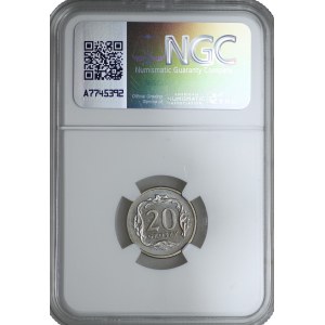 20 pennies 1999 - NGC MS 66