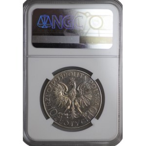 10 gold 1933, Sobieski - NGC AU 58