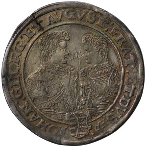 Germany, Electorate of Saxony, Christian II, John George I and Augustus, Thaler Dresden 1605