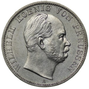 Germany, Prussia, Wilhelm I, thaler 1867 A, Berlin
