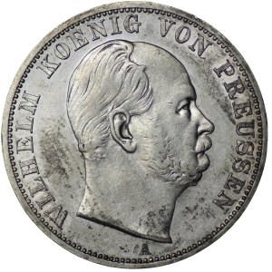 Germany, Prussia, Wilhelm I, thaler 1867 A, Berlin