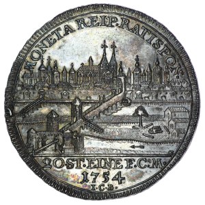 Niemcy, Miasto Regensburg, 1/2 talara 1754