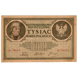 1,000 Polish Marks 1919 - no series designation