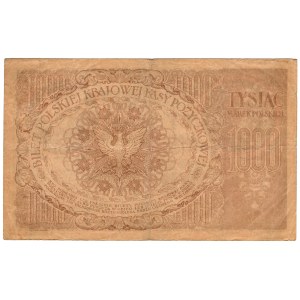 1,000 Polish Marks 1919 - no series designation
