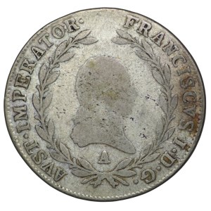 Austria, 20 Krajcars 1808 A Francis I