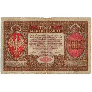 1,000 Polish Marks 1916, Gen.