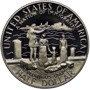 USA, 1/2 Dollar 1986
