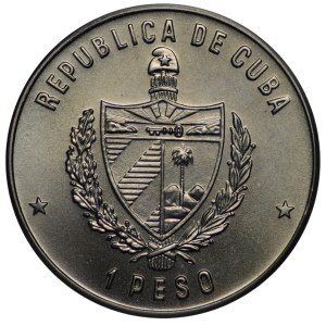 Kuba, 1 Peso 1986