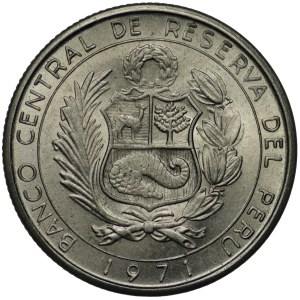 Peru, 10 Soles de Oro 1971