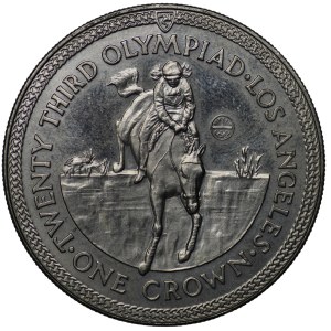 Isle of Man, 1 Crown 1984