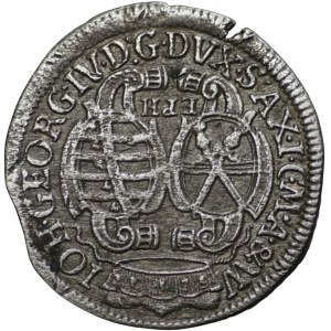 Saxony, Johann Georg IV, 1/12 thaler 1694 EPH