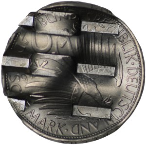 Germany, 2 marks, 1966 Max Planck - deleted