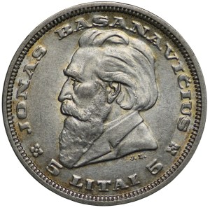 Litwa, 5 Litai Kowno 1936