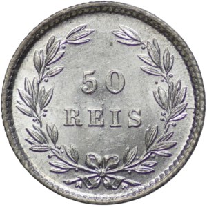 Portugalia, 50 reis 1889