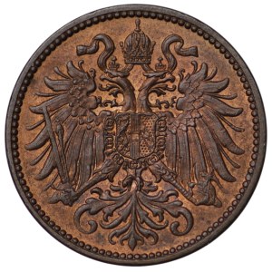 Austria, 2 Heller 1911