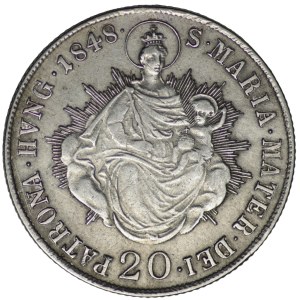 Austria, Ferdynand I, 20 krajcarów 1848 B