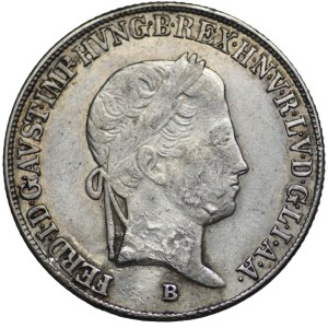 Austria, Ferdynand I, 20 krajcarów 1843 B
