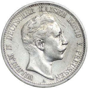 Germany, Prussia, Wilhelm II, 2 marks 1907 A, Berlin