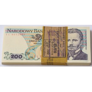 200 or 1988, série EL, set de 100 pièces - PAQUET BANQUE
