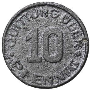 Ghetto Lodz, 10 fenig 1942, second issue