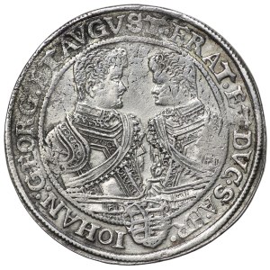 Germany, Saxony, Christian II, John George and Augustus, Thaler 1606, Dresden