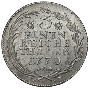 Niemcy, Prusy, Fryderyk II, 1/3 talara 1773 A