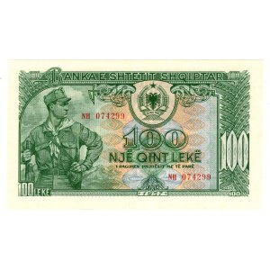 Albania, 100 Leke 1957