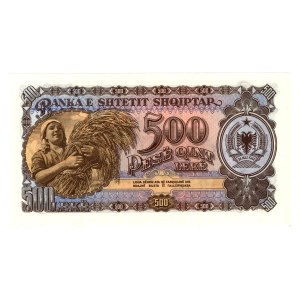 Albania, 500 Leke 1957