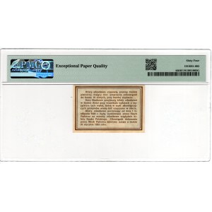 Pass ticket, 10 pennies 1924