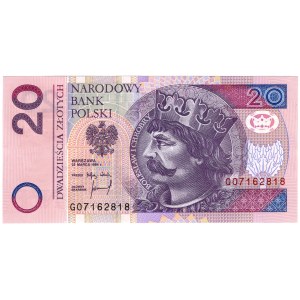 20 zlatých 1994, séria GO