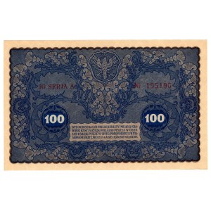 100 marek polskich 1919, IG Seria A