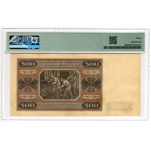 500 Gold 1948, AM series - PMG 30 - very rare series