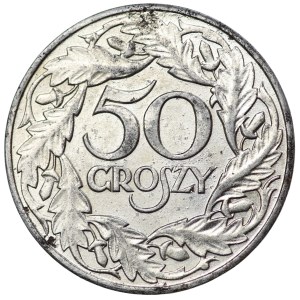 50 groszy 1938, niklowane