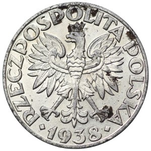 50 groszy 1938, niklowane