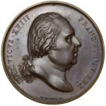 France, Louis XVIII, Medal refusal to abdicate in Warsaw 1803