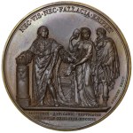 France, Louis XVIII, Medal refusal to abdicate in Warsaw 1803