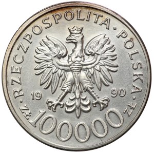 100 000 PLN 1990, typ solidarity, C