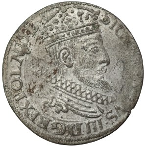 Sigismund III Vasa, Grosz 1604 Krakow - without C in the shield