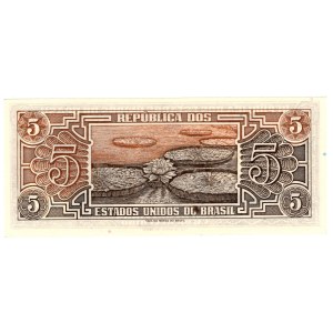 Brazylia, 5 Cruzeiros 1961-1962