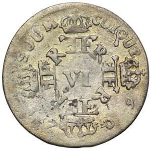 Prusy, Friedrich I, Szóstak 1709 CG, Królewiec
