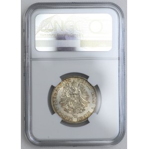 Niemcy, Prusy, Fryderyk III, 2 marki 1888 A, Berlin