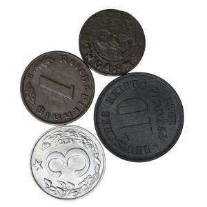 World, set of 4 pieces