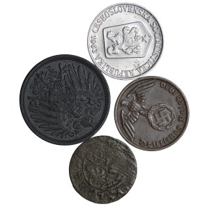 World, set of 4 pieces