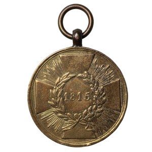 Commemorative medal for the campaign of 1815 in the Napoleonic wars
