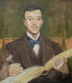 Jacek Malczewski (1854 Radom - 1929 Kraków), Portret Karola Potkańskiego, 1900 r.