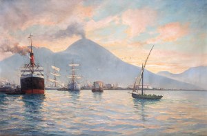 Adolf Schuhknecht (1889 Reichenbach - 1940), Port w Neapolu