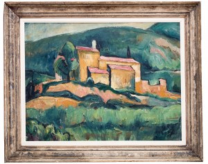 Jerzy Ascher (1884 Warszawa - 1943 deportowany), Widok z Ceret, ok. 1925–27