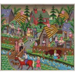 Eugeniusz BROŻEK (1947-2021), "A Day in the Countryside."