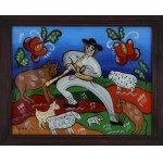 Ewelina PĘKSOWA (1923-2015), "Musical Shepherd".