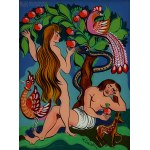 Zdzislaw WALCZAK (1926-2001), Adam and Eve.